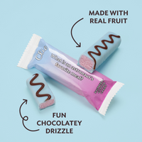 Refrigerated Greek Yogurt Bars - Drizzled 5 Pack - Raspberry Cotton Candy