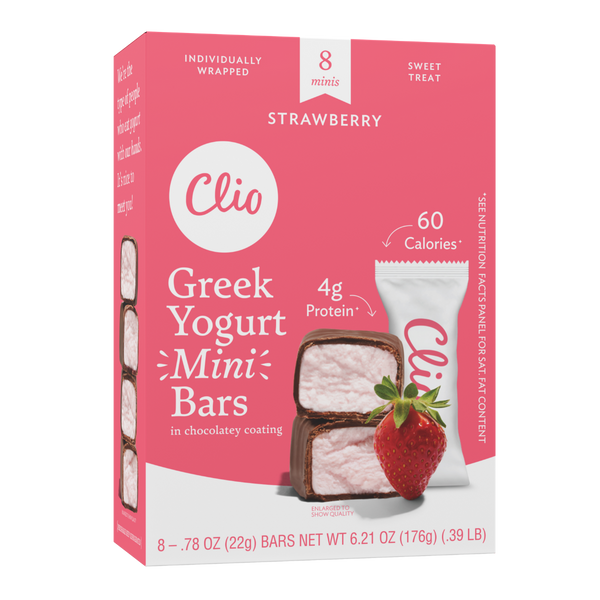 Strawberry Greek Yogurt Minis - 8 Bar Count