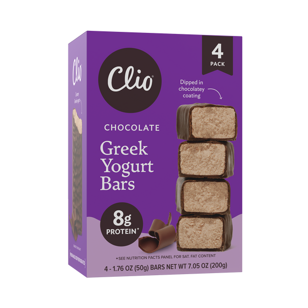 Chocolate Greek Yogurt - 4 Bar Count